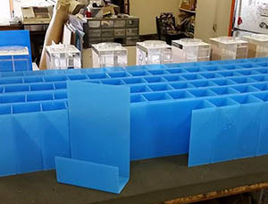 POP Display in production